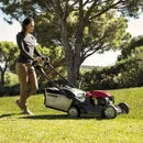 Honda HRX 476 HY Self-Propelled Petrol Lawn Mower with Mulching & Roto Stop