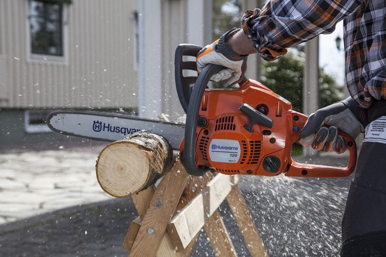 Husqvarna 120 Mark II Petrol Chainsaw 14″