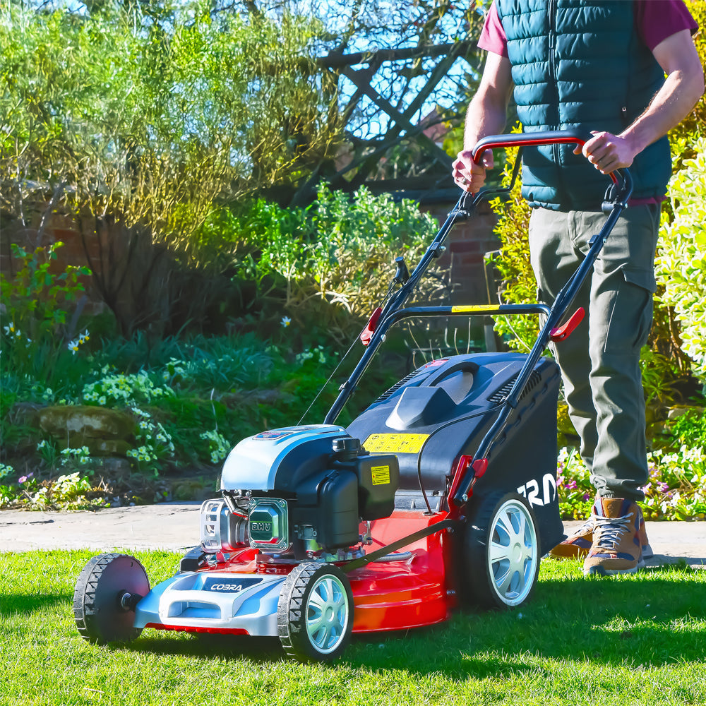 Cobra M51SPCVX 4-in-1 Self-Propelled Petrol Lawn Mower