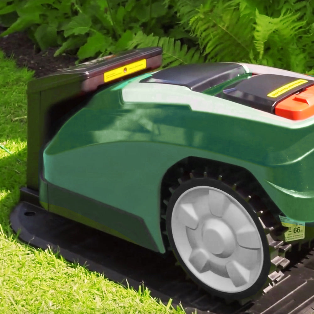 Cobra Mowbot 1200 Robotic Lawn Mower - Solid Green