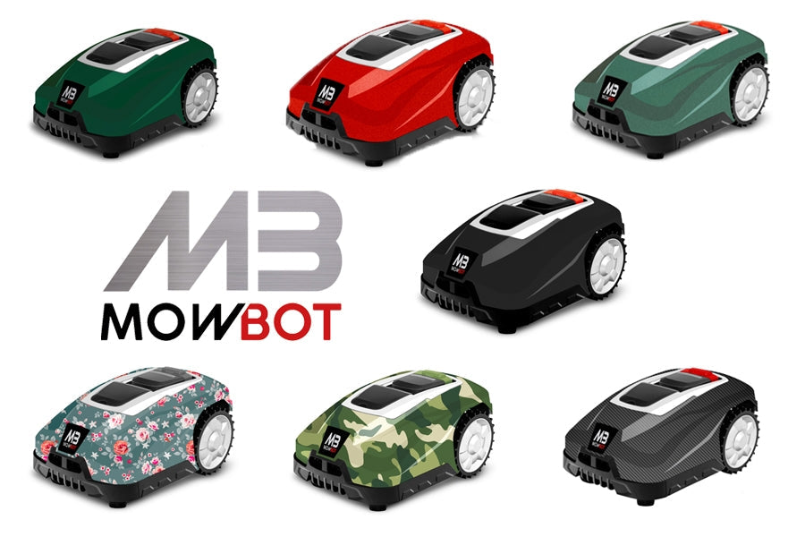 Cobra Mowbot 1200 Robotic Lawn Mower - Solid Green