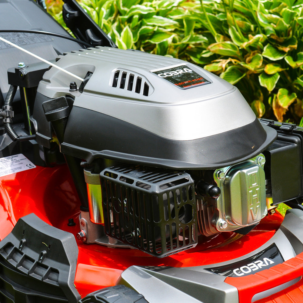 Cobra MX484SPCE 4-in-1 4-Speed Self-Propelled Petrol Lawn Mower (Electric Start)