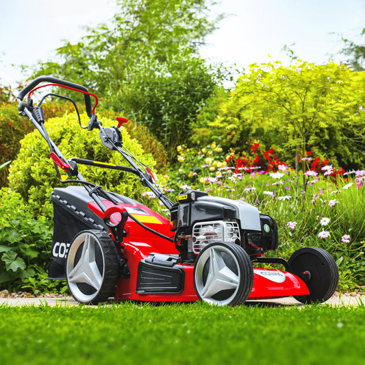 Cobra MX515SPBI Premium 4-in-1 5-Speed Self-Propelled Petrol Lawn Mower (Electric Start)